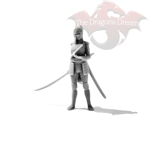 Bushido - Nodachi Warrior - 54mm/75mm Miniature