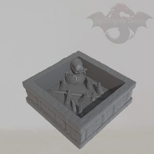 Pit Trap - inspiré de Heroquest, Donjons et Dragons, 5e, Pathfinder - Miniature
