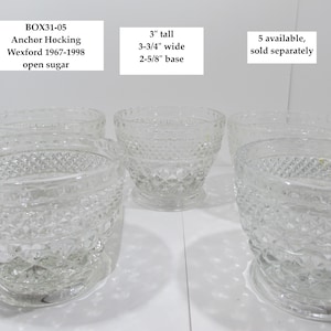 Anchor Hocking Wexford Glass - Etsy