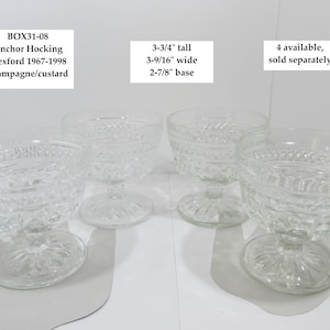 Anchor Hocking Wexford Glass - Etsy