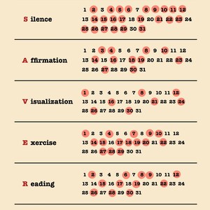 Miracle Morning Habit Tracker, Life Savers, Morning Routine Planner ...