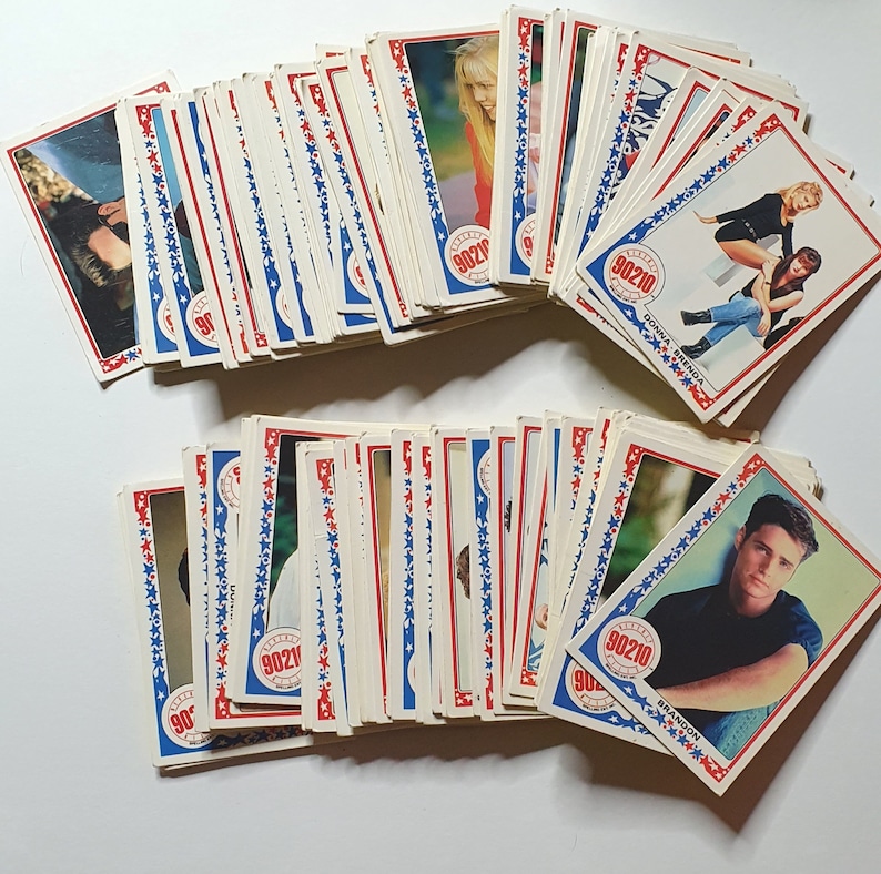 Panini Beverly Hills 90210 Trading Cards From 1991 Trading Etsy