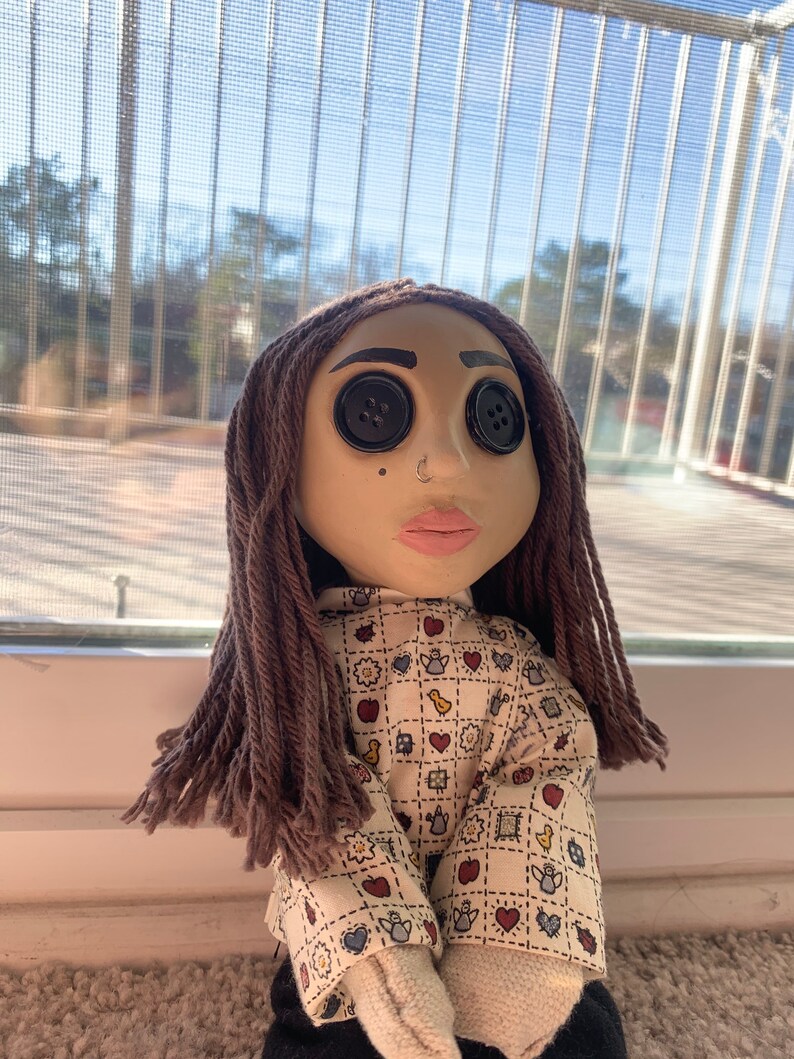 coraline look alike doll
