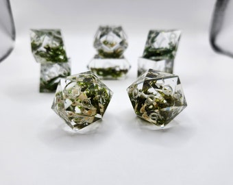 WHAT is so CRAZY about wanting your BONES? Custom Handmade Resin Dice Set