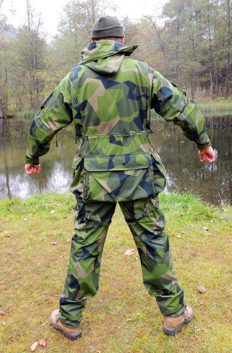 Tac Gear S-XL Swedish Splinter M90 Smock NEW KSK Ripstop - Etsy