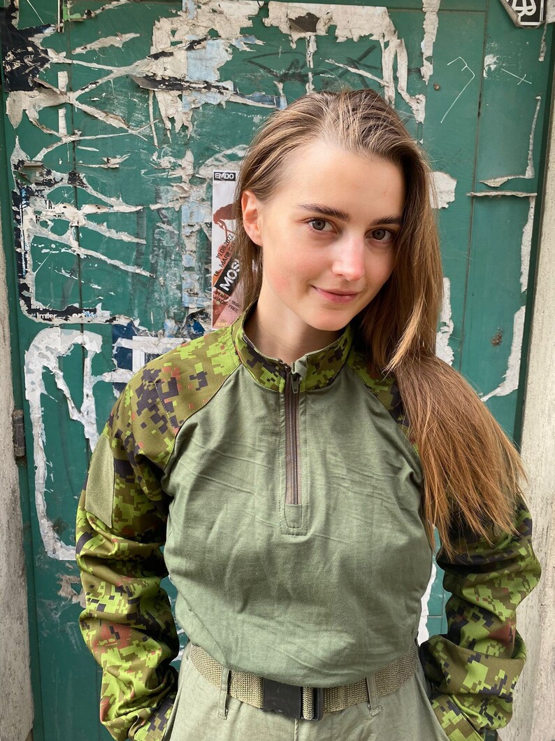 Estonian Camouflage Cadpat ESTDCU Combat Shirt Twill Edition Etsy Canada