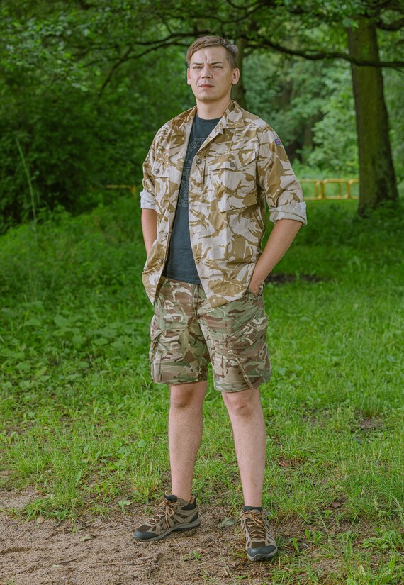 British Military Desert DPM Camo Combat Pants