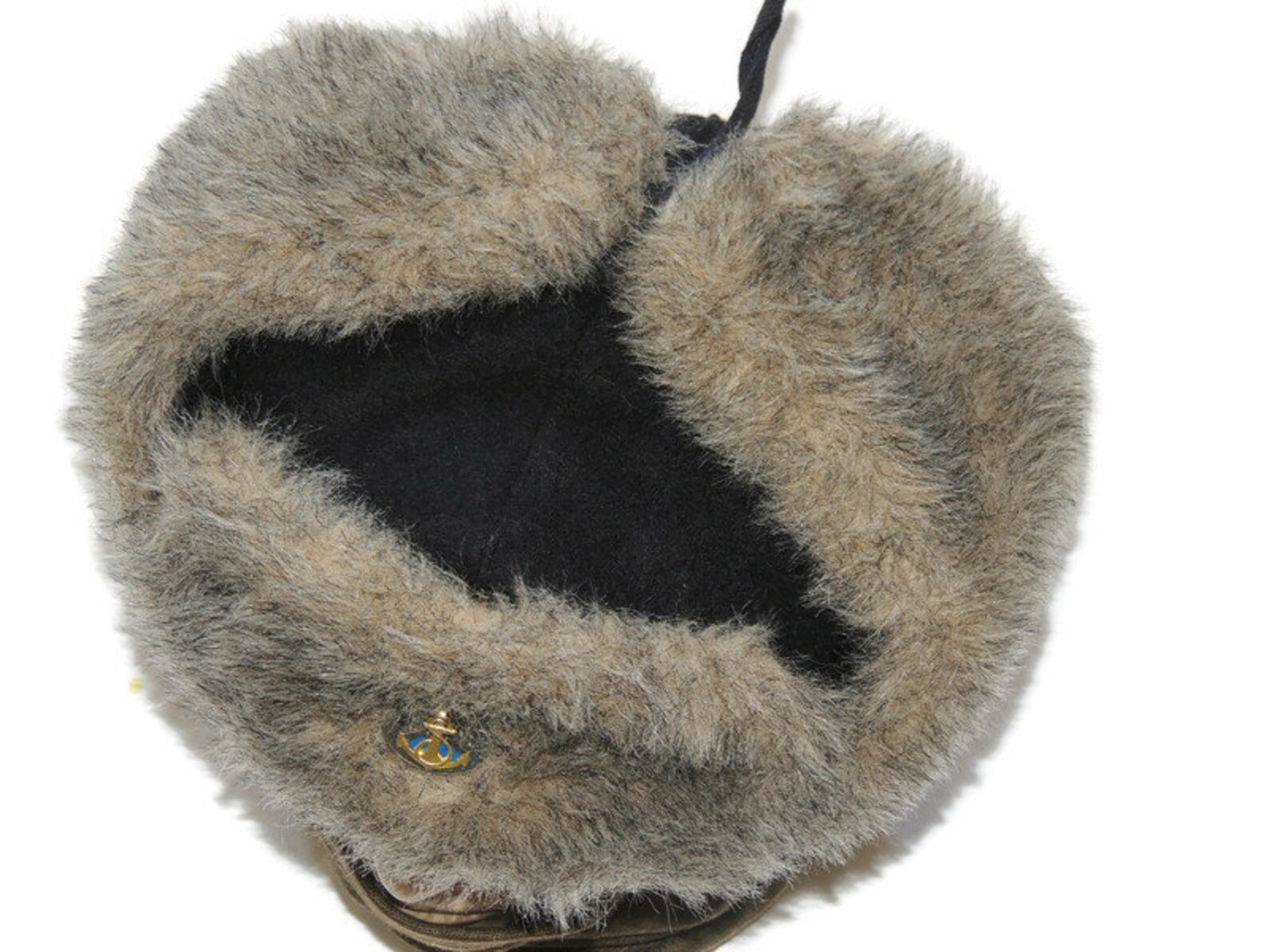 Polish NAVY Ushanka taglia 55 7 US Rilasciato peloso con Etsy
