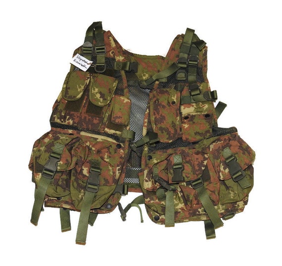 Italian Army Combat Vest Assault tactical Vest Iss