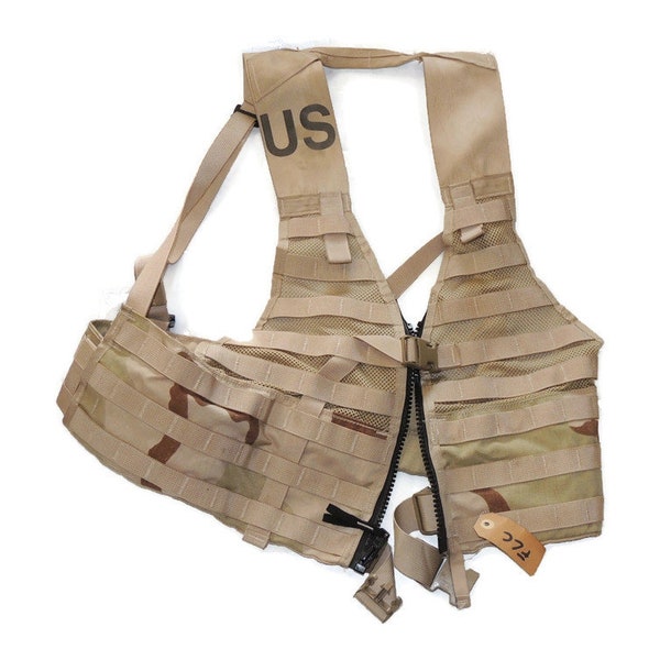 FLC Load Bearing tactical vest US army 3 Color DCU Issued