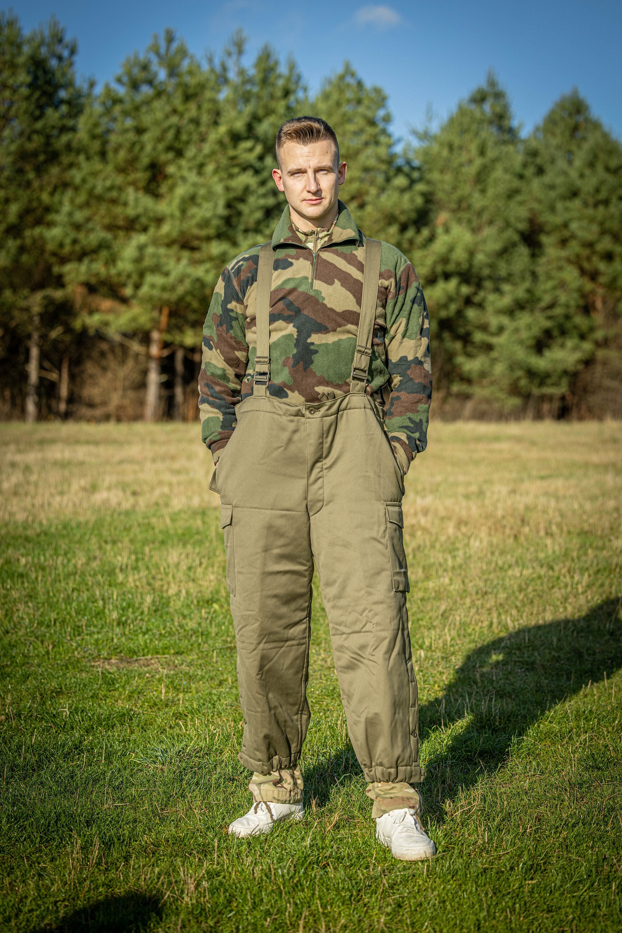 Real army shop pants