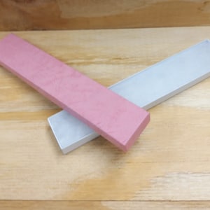 40 x B03 PINK & WHITE Grained Slim Rectangular Cardboard Jewellery Gift Boxes with Fibro insert