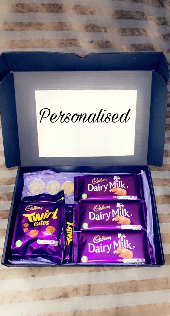 Personalised Dairy Milk Chocolate Special Gift Box Birthday Etsy