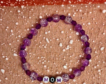Purple MOM Bracelet