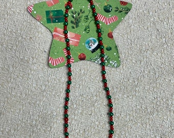 Small Beads Christmas Necklace