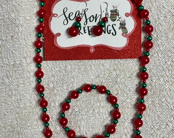Beautiful Christmas Set (Red and Green)