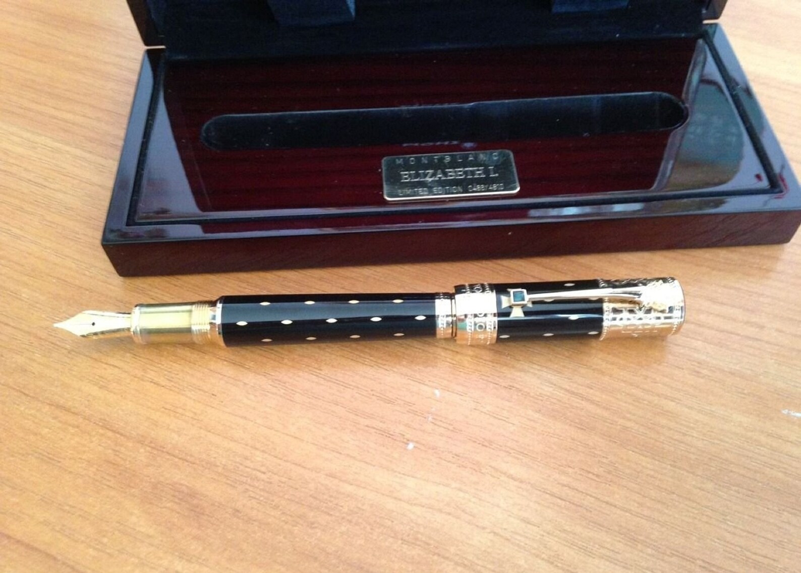 2010 Montblanc Queen Elizabeth I Limited Edition 4810 Fountain Etsy