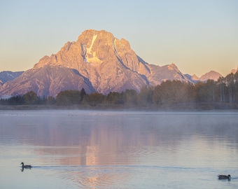 Grand Teton Photo Print, Oxbow Bend, Jackson Hole, Wyoming