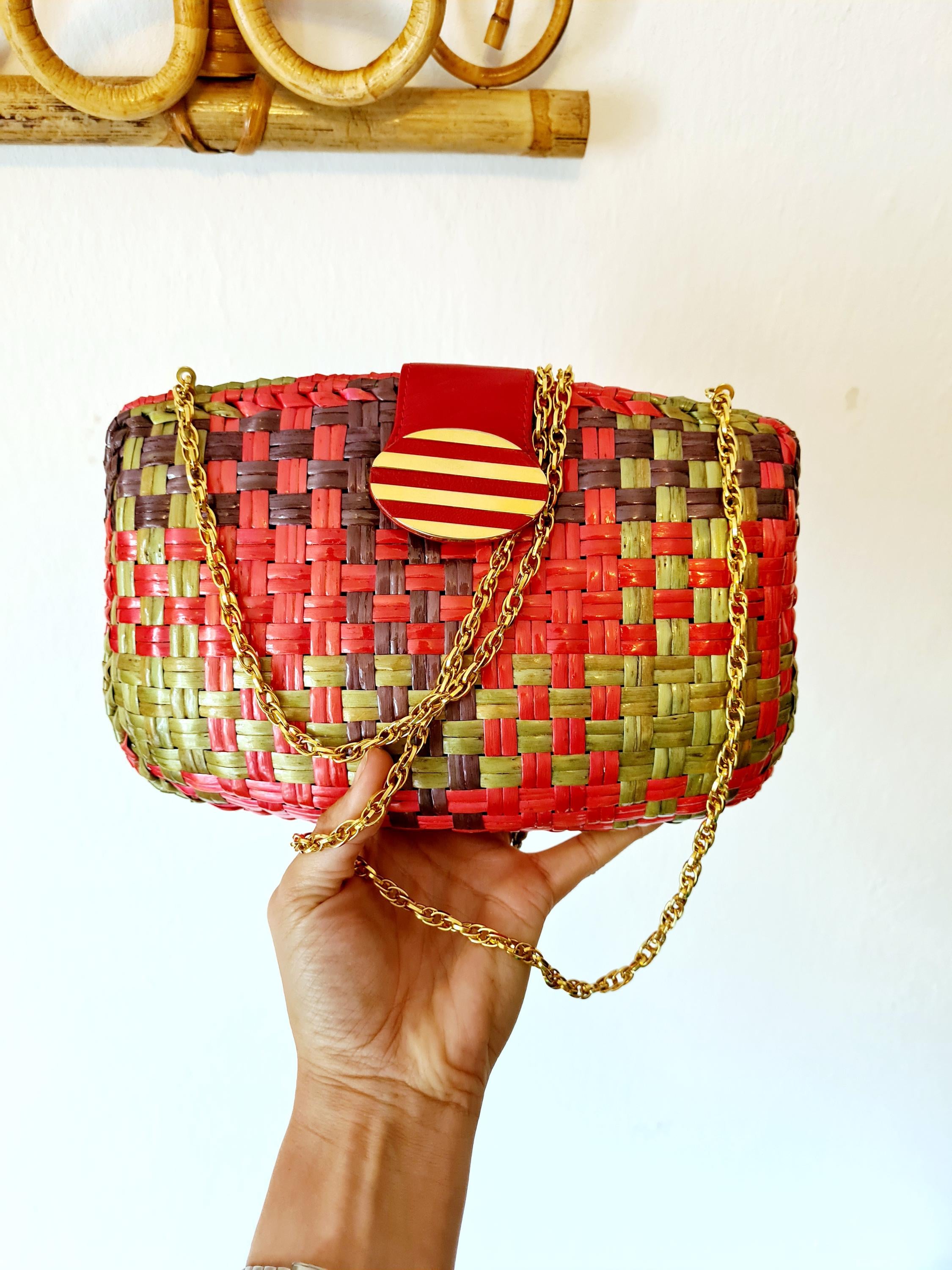 Vintage Rattan Handbags