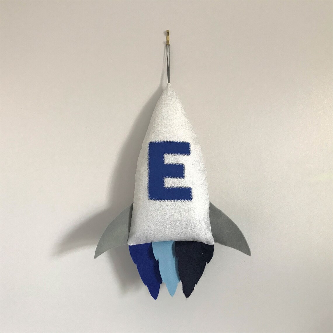 Personalised Rocket Wall Hanging Etsy UK