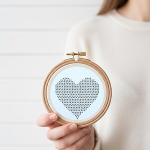 6 Floral Handprint Embroidery Patterns Keepsake DIY Stick and Stitch PDF Pattern Baby Child Memory Art Gift Botanical Heart Star Cloud Music