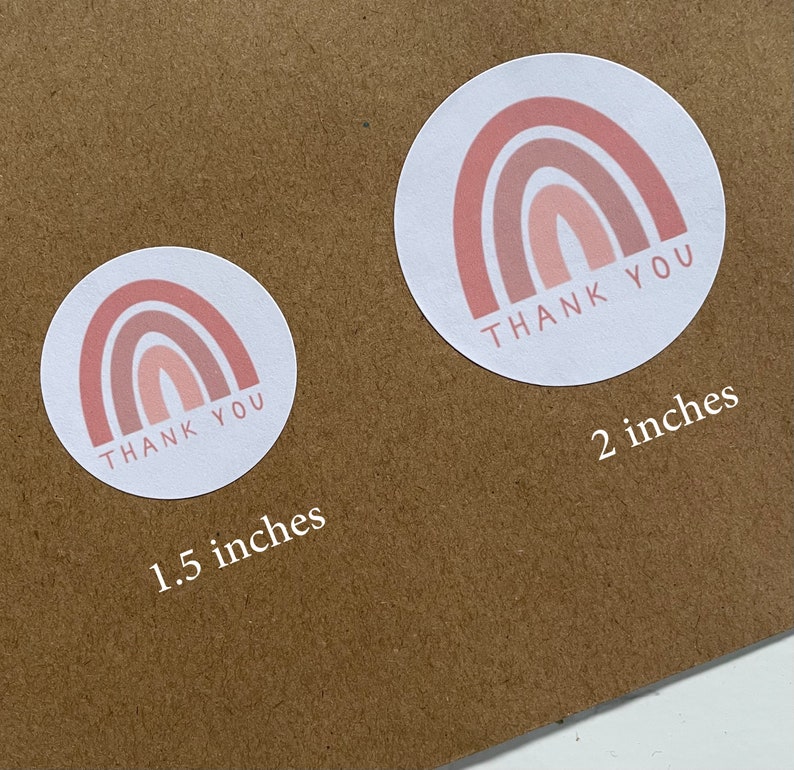 Boho Happy Mail Label Sticker for Letter Packaging Mailing