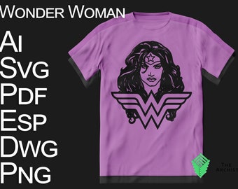 Download Wonder Woman Svg Etsy