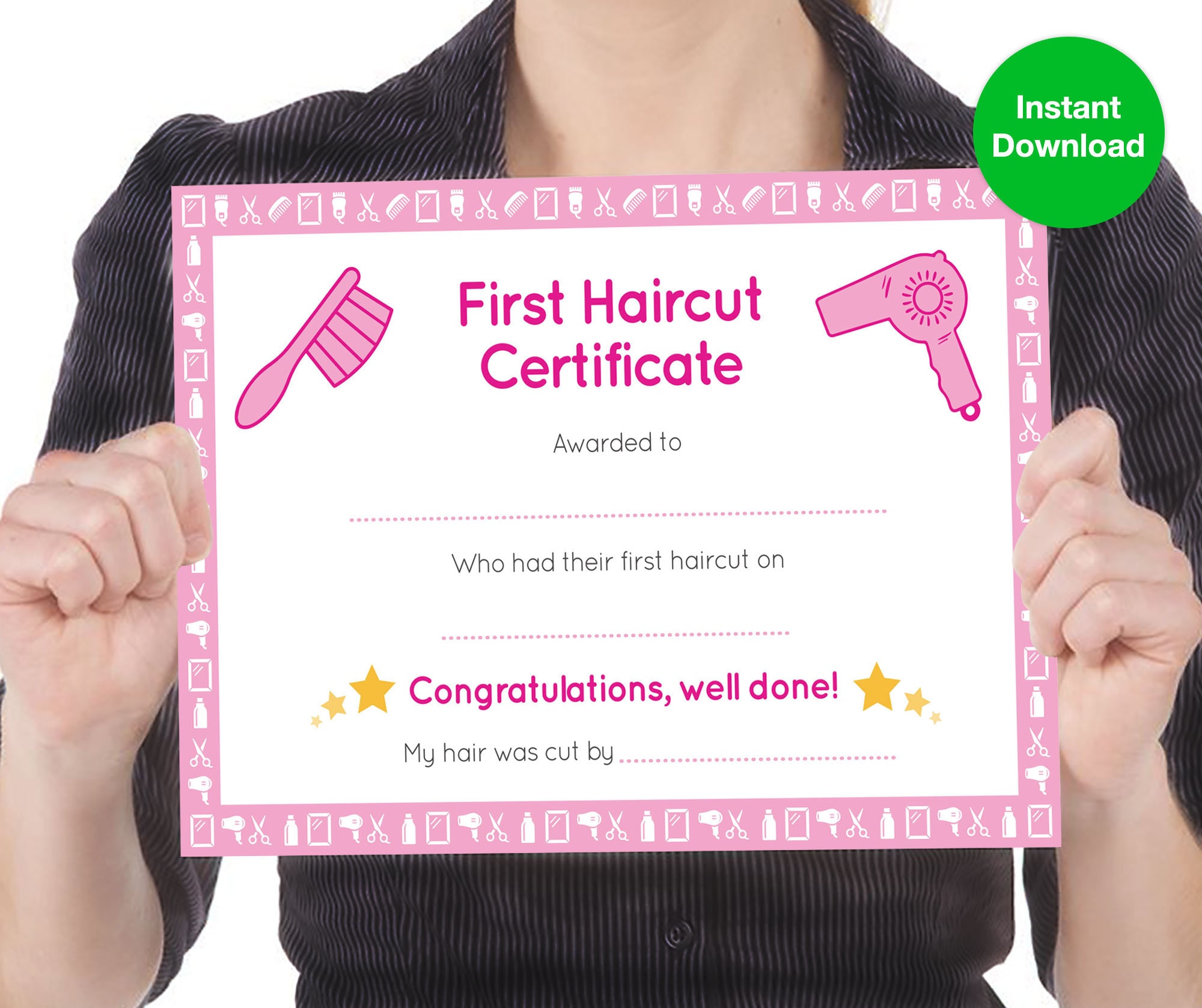 girls-first-haircut-certificate-pink-certificate-children-toddler-baby-printable-a4-pdf-instant-digital-download-etsy for Free Printable First Haircut Certificate GIRLS First Haircut Certificate | Pink | Certificate | Children | Toddler | Baby | PRINTABLE | A4 | PDF | Instant Digital Download - Etsy for Free Printable First Haircut Certificate