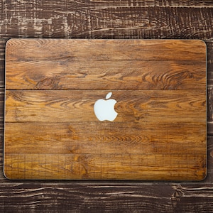 Wood style texture print Macbook case for new Pro Mac Laptop 13 2019 and MacBook Air 13