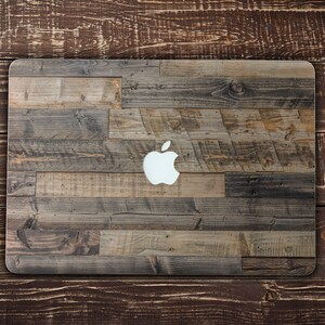 Hout stijl textuur print Macbook case voor nieuwe Pro Mac Laptop 13 2019 en MacBook Air 13