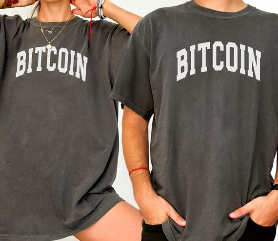 Bitcoin Shirt, Comfort Colors Bitcoiner TShirt, Bitcoin Events Gifts, Bitcoin Lover T-Shirt, Crewneck, BTC Shirts, Bitcoin Merch Apparel