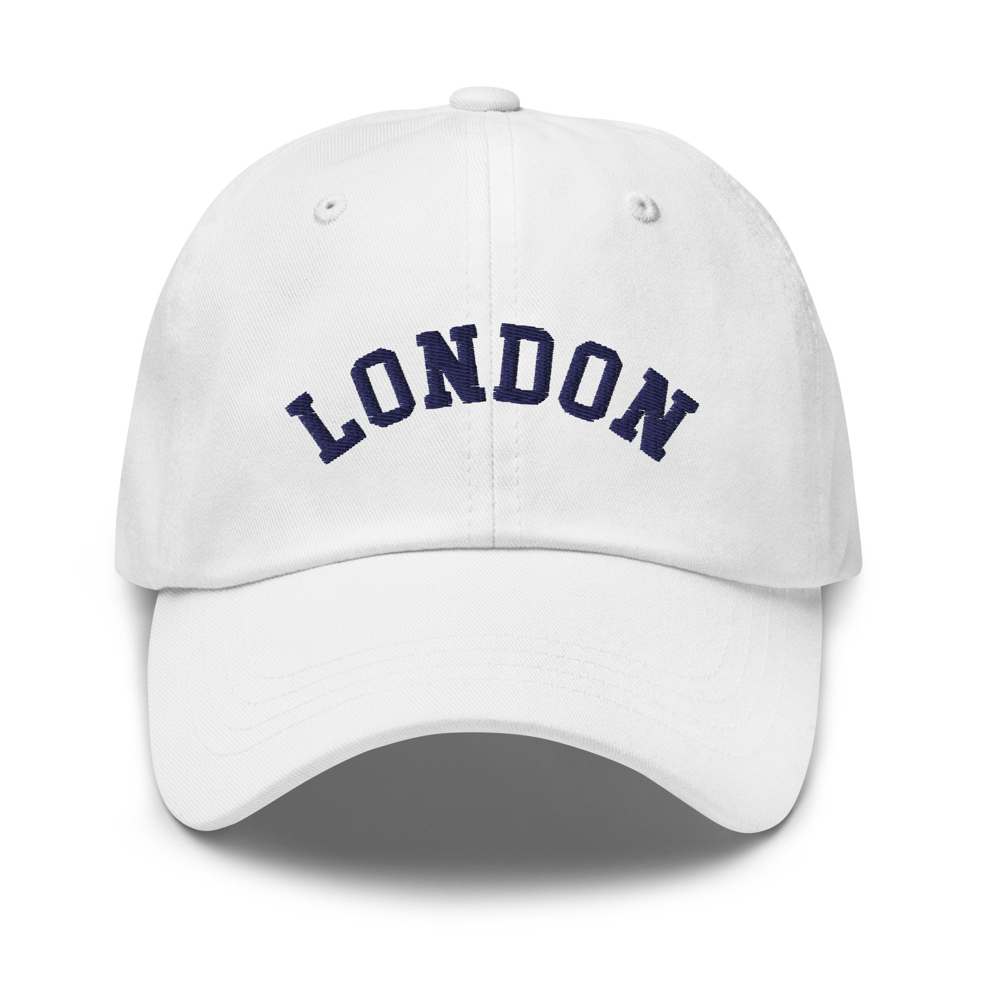 London Baseball Cap Embroidered London Dad Hat London City Six