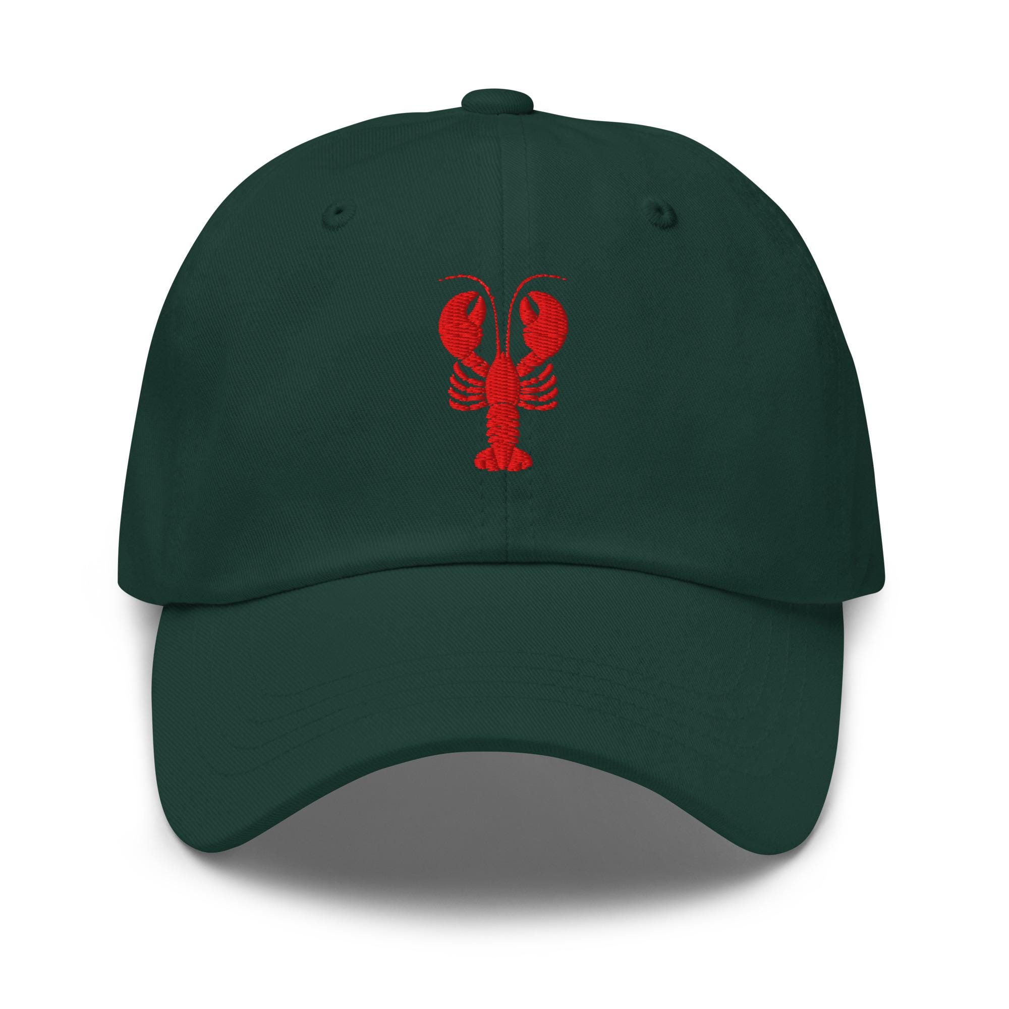 Shellfish Riddle Hat EMBROIDERED Lobster Baseball Cap, Shellfish Hat, Maine Lobster Lover 6 ...