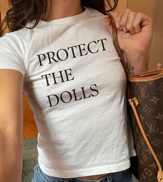 Protect The Dolls Baby Tee, Feminist T-Shirt, Pride Shirt, Gender Equality Viral Baby Tshirt, Human Rights Activist Top, Trans Rights Shirt