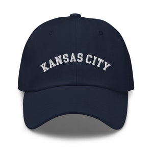 Kansas City Baseball Cap, Embroidered City Dad Hat, Embroidery, Kansas City Football Team Fan, Game Day Cap, Kansas Family Trip, Kansas Gift image 7
