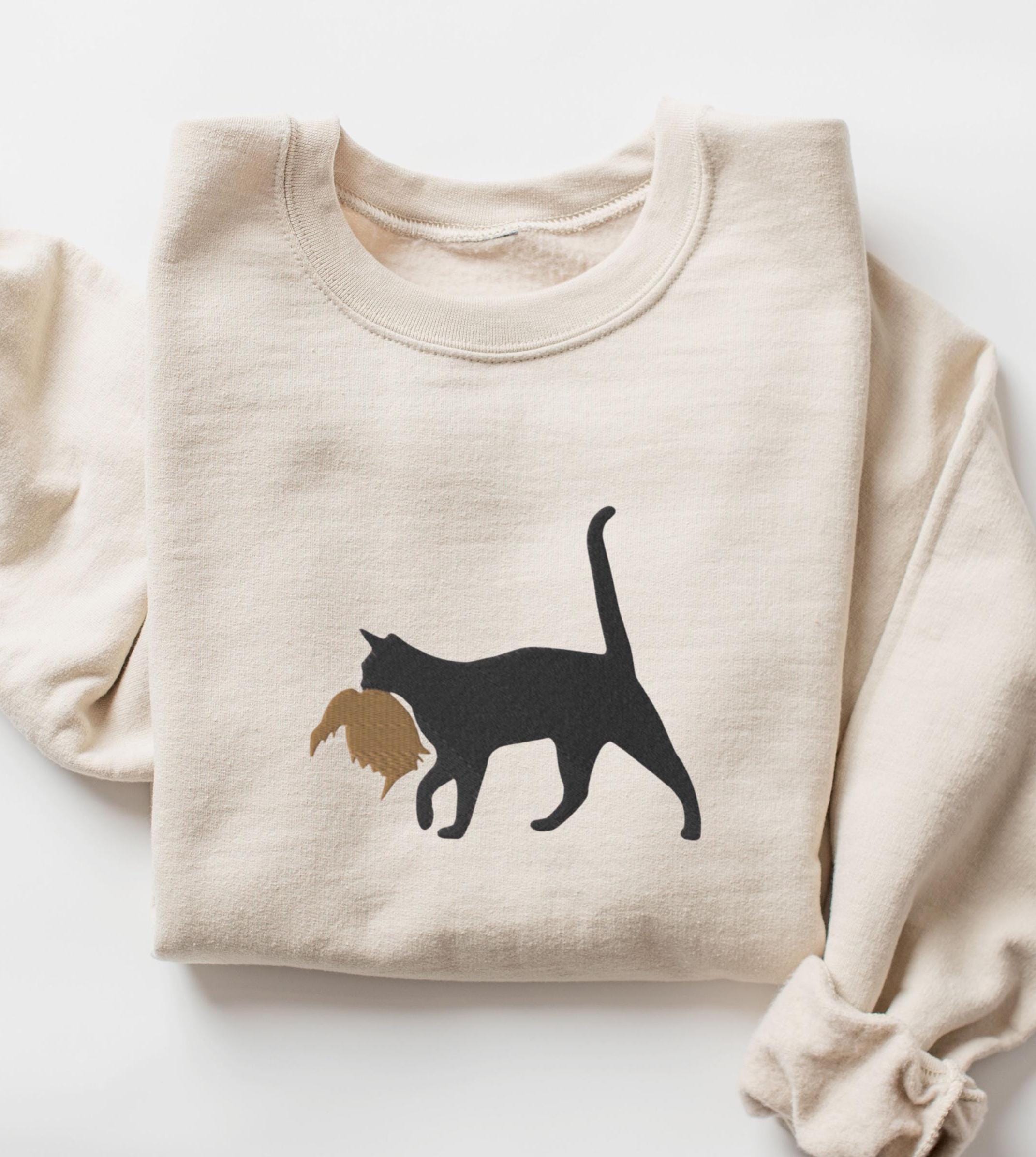Cat hair sweater etsy hotsell