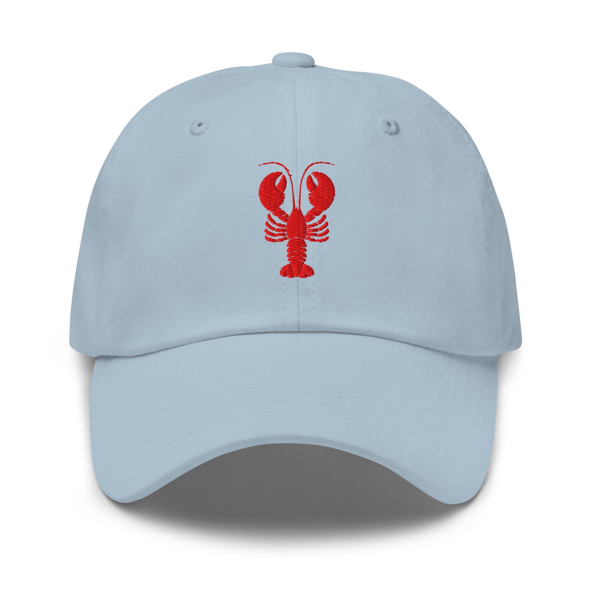 Shellfish Riddle Hat EMBROIDERED Lobster Baseball Cap, Shellfish Hat, Maine Lobster Lover 6 ...