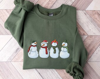 snowman sweatshirt