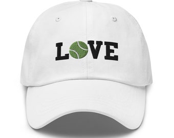 Tennis Baseball Cap, Funny Embroidered Tennis Dad Hat, Tennis Team Gift, Tennis Club Hats, 6 Panel Hats, Tennis Lover Gift, Tennis Player