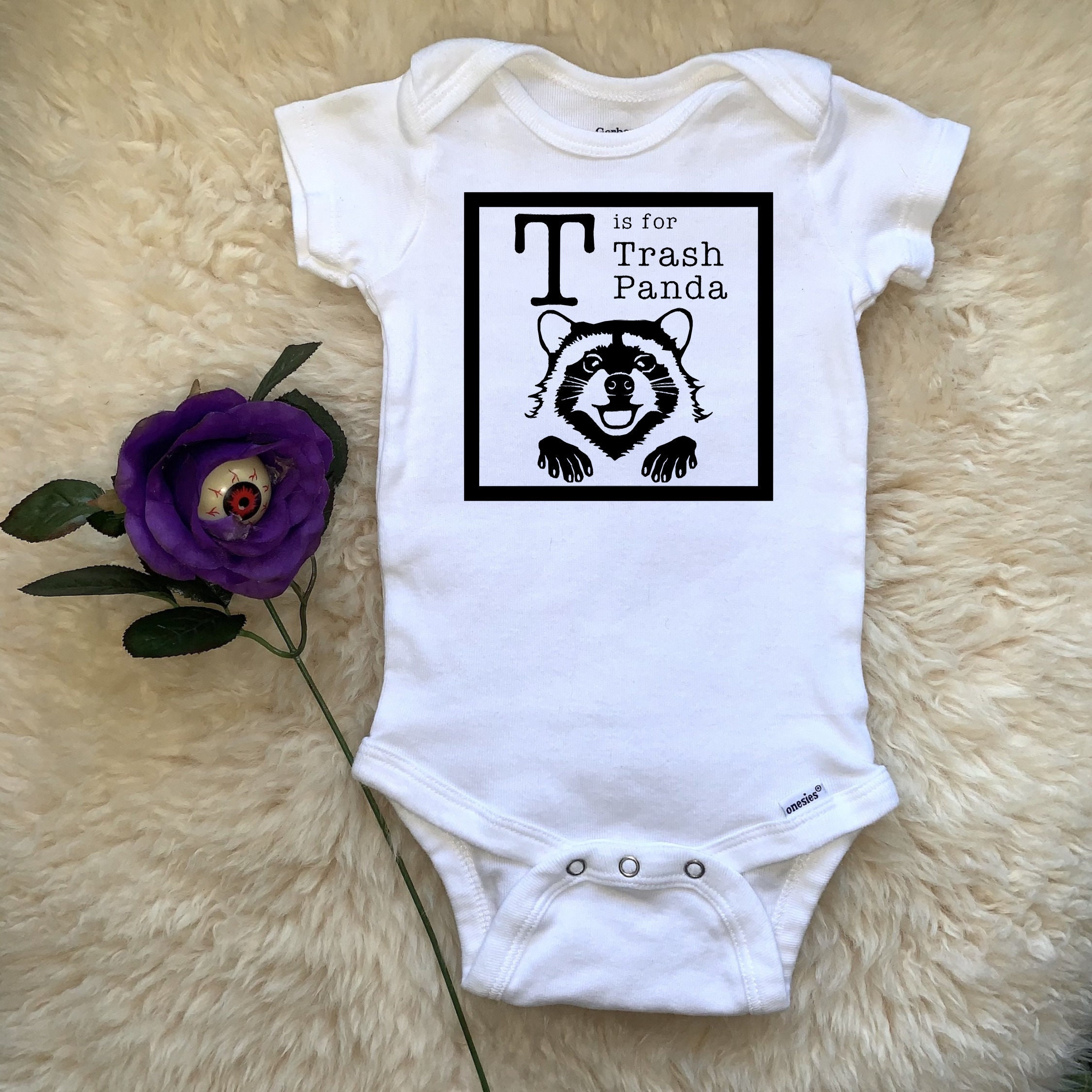 Baby Toronto Trash Panda Raccoon Onesie