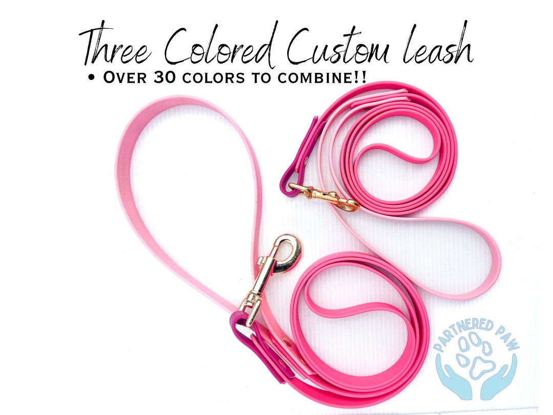 Waterproof Leash for Dogs, Colorful Dog Leash, Waterproof Tri-colored ...