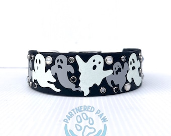 Ghost Glow in the Dark Dog Collar