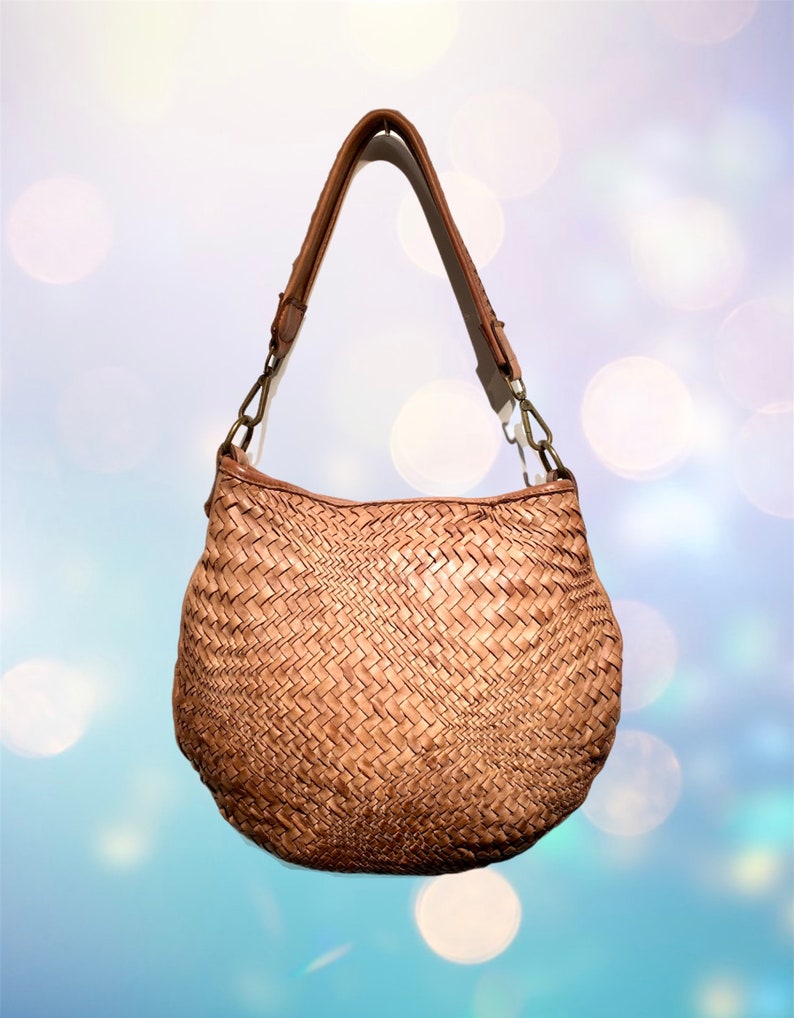 WOVEN LEATHER BAG WOVEN LEATHER BAG
