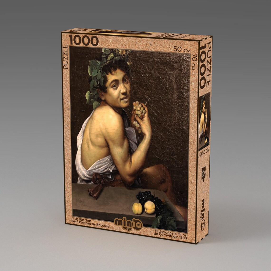 Wooden Jigsaw Puzzle100 Famous Paintings Michelangelo Merisi Etsy