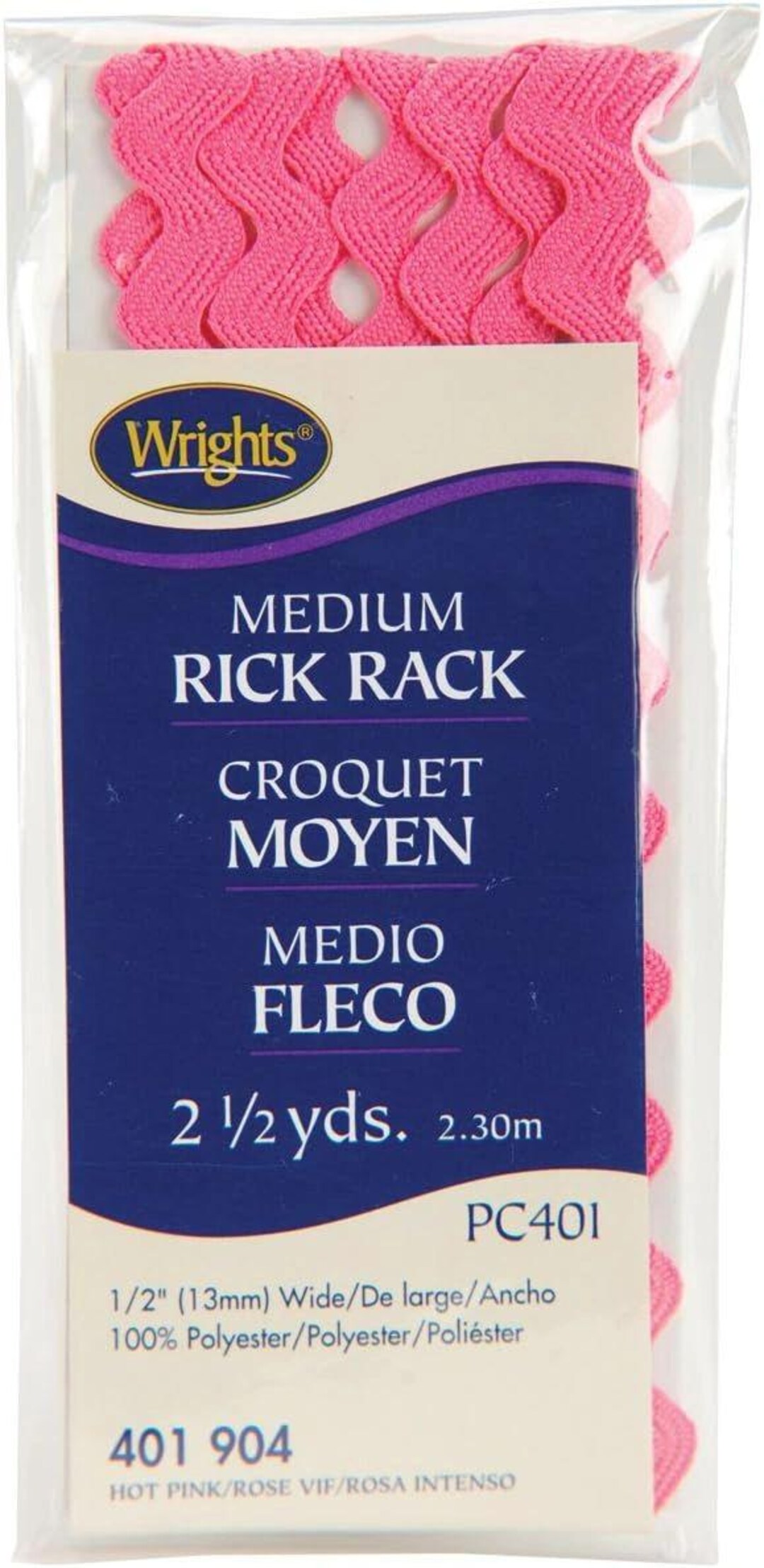 Hot Pink Medium Rick Rack - Etsy