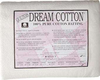 White Cotton Quilt Batting Quilters Dream Select Cotton Batting Quilt Batting Cotton Batting
