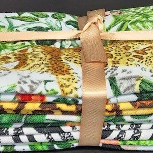 Animal Prints Fat Quarter 5 pack