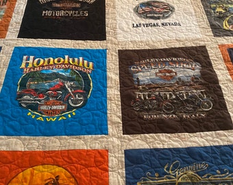 T-shirt quilts made to order