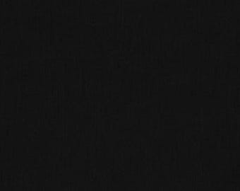 Fabric Kona Cotton Black Cotton Fabric