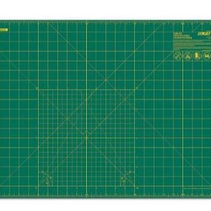 Alfombrilla de corte autorreparable de 24 x 36 pulgadas, alfombrillas de  corte rotativas para manualidades, tabla de cortar para manualidades y